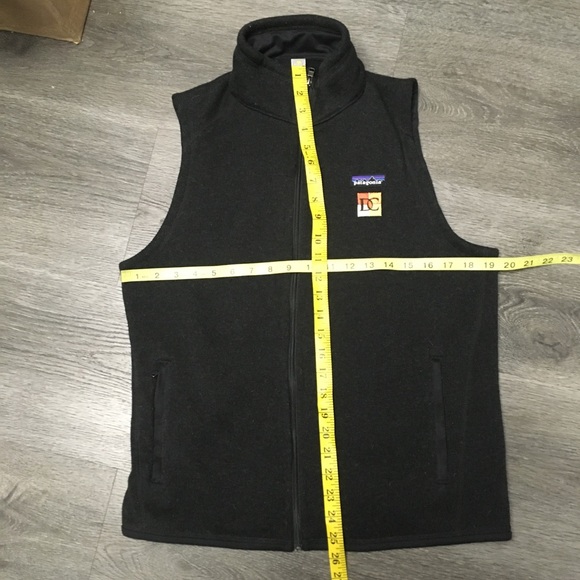 Patagonia Vest Womens Size Large Black Better Sweater Full Zip Fleece 25886 **Rd - Picture 8 of 8